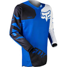 fox 180 race jersey blue