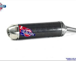 SCALVINI SILENCER YZ250 (05-20) CARBON WITH S/S END CAP